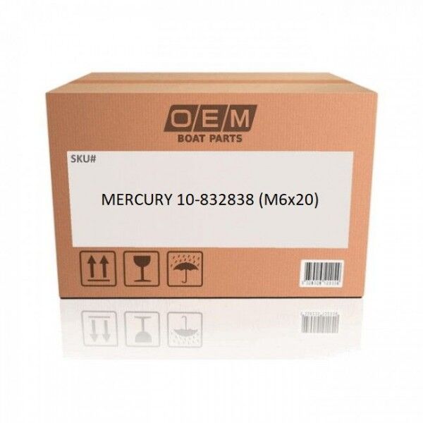 Болт накладки тримера MERCURY 10-832838 (М6х20)