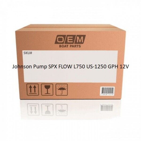 Помпа автоматическая подсланевых вод 12V Johnson L750 US-1250 GPH 12V Johnson Pump SPX FLOW
