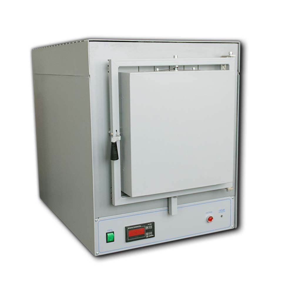Печь муфельная ПМ-16М-1250Т-В (24 л, 1250 °C, программируемый терморегулятор, вытяжка)