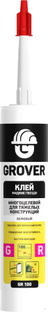 Жидкие гвозди "Grover GR70 сверхпрочный" прозрачный 300мл 