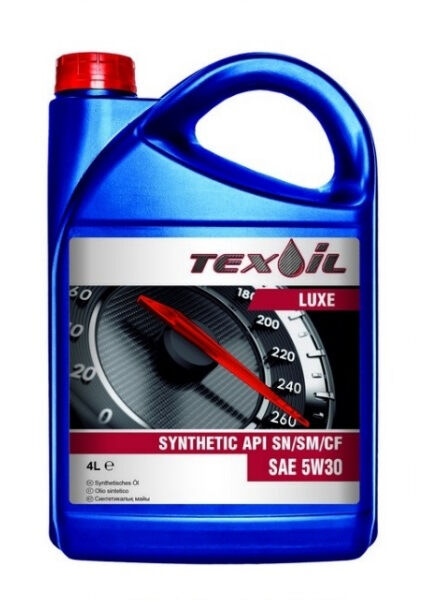 Масло моторное SAE 5w30 API SN/CF LUXE Tex-Oil (канистра 4 л)