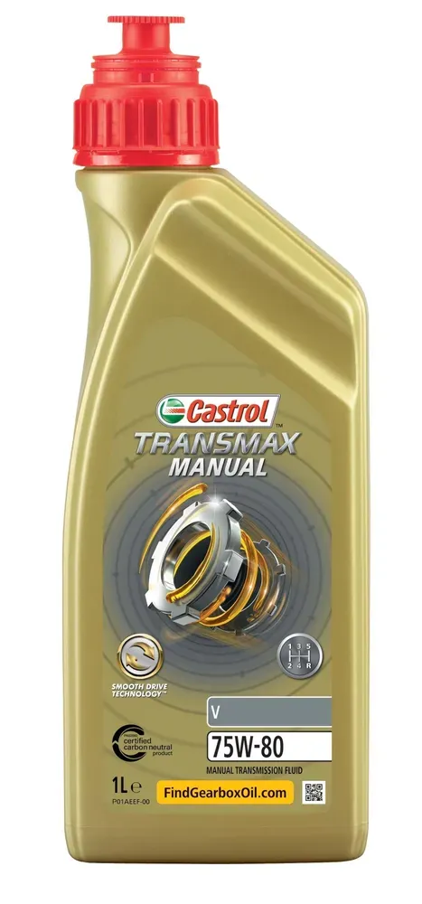 Масло трансмиссионное Castrol Transmax Manual V 75W-80 (1 л)