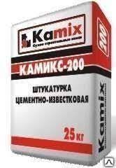 Штукатурка для газоблоков цементная Пермский завод строительных смесей Камикс - 240