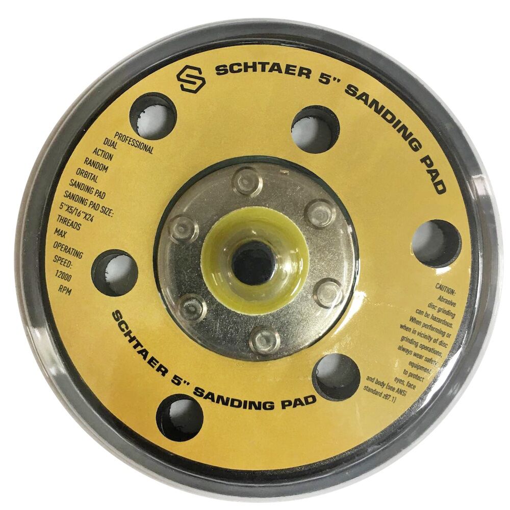 Опора SCHTAER 5pad для шлифовальной машинки, Ø125 мм, 6 отверстий