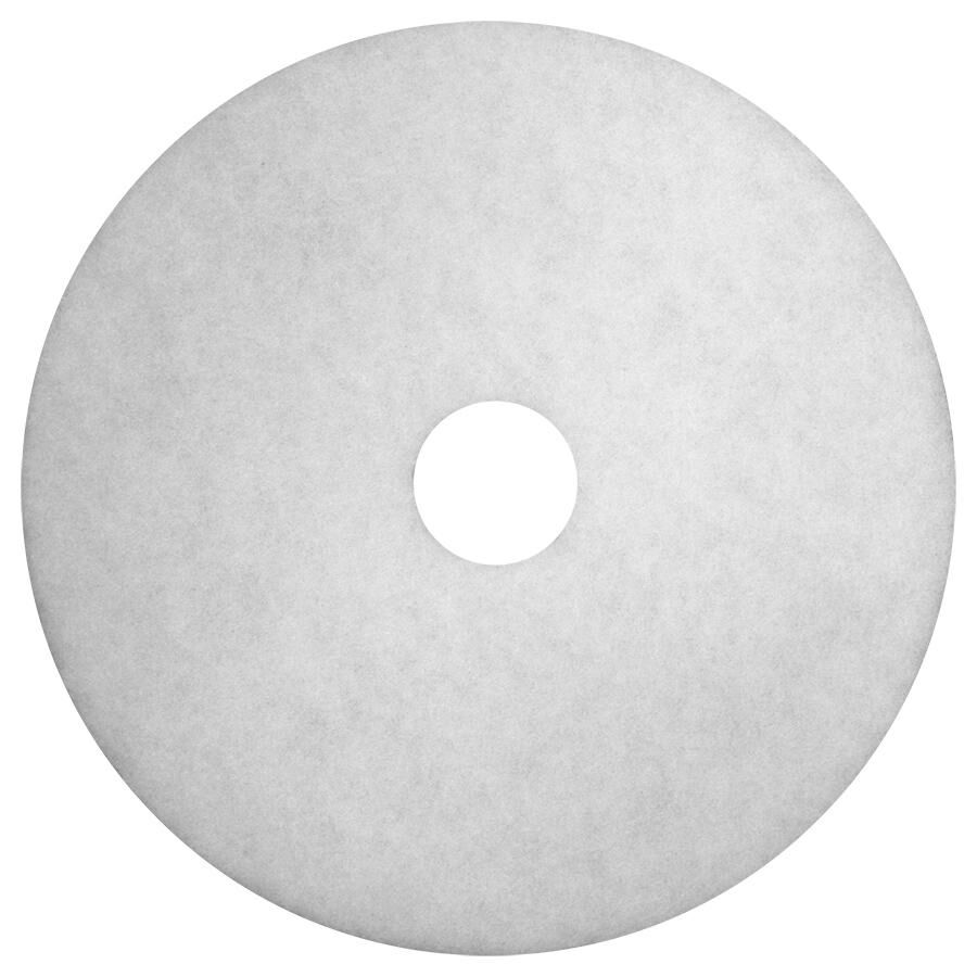 Полиэстровый ПЭД (пад) круглый FIBRATESCO ? 430 мм (17?) белый тонкий (8 мм)