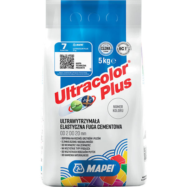 Затирка Mapei Ultracolor Plus террактовая (143), 5 кг