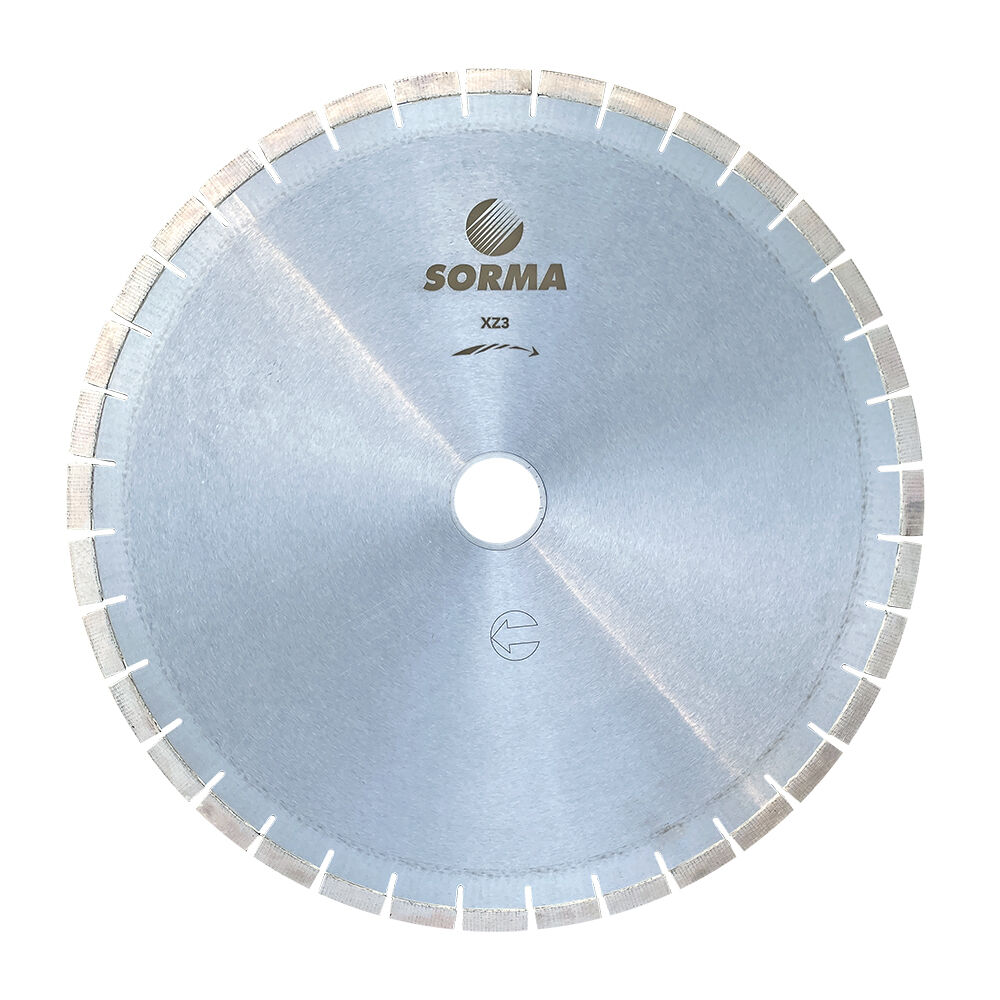Алмазный диск SORMA XZ3-S ? 600/40 мм для резки гранита и натурального кварцита (бесшумный)