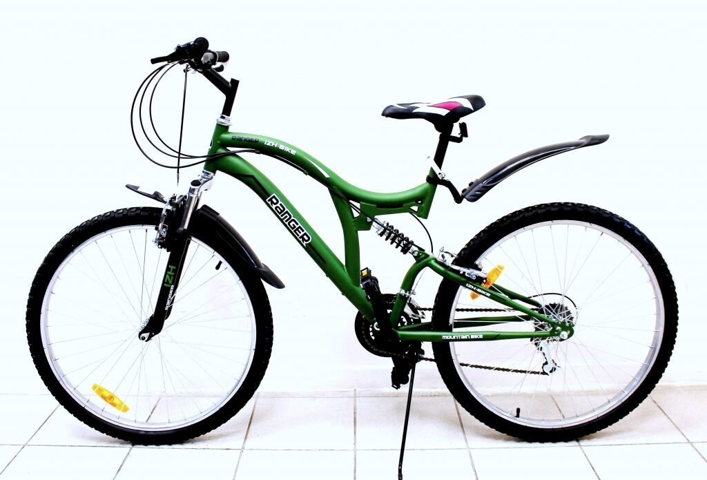 Велосипед 26 дюймов Izh-Bike Ranger, 18 скоростей, зеленый