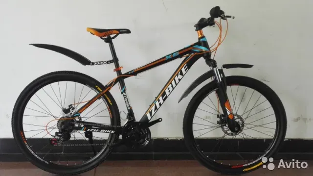 Велосипед 27,5 дюймов Izh-Bike Phanton 2700, 21 скорость, черно-оранжевый