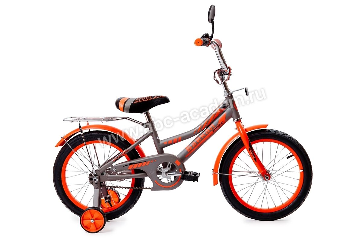 Велосипед 16 дюймов Байкал-Люкс А1603, оранжевый
