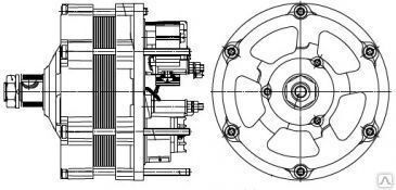 Генератор автомобильный AAK2309 (11204447) для двигателей HATZ (50504300)