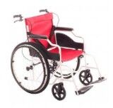 Кресло-коляска механическая МК-310 легкое 12кг с тормозами для сопровождающего и алюминиевой рамой