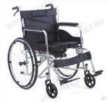 Кресло-коляска с санитарным устройством и тормозами для сопровождающего, ширина сидения 47,5 см МК-340 