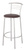 Стул барный Амулет с мягким сиденьем (окрашенный каркас, цвет металлокаркаса Бежевый (RAL91015), цвет обивки экотекс 300 #1
