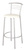 Стул барный Амулет с мягким сиденьем (окрашенный каркас, цвет металлокаркаса Бежевый (RAL91015), цвет обивки экотекс 300 #4