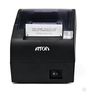 Регистратор фискальный Атол FPrint-22ПТК, без ФН, RS+USB+Ethernet, черный 