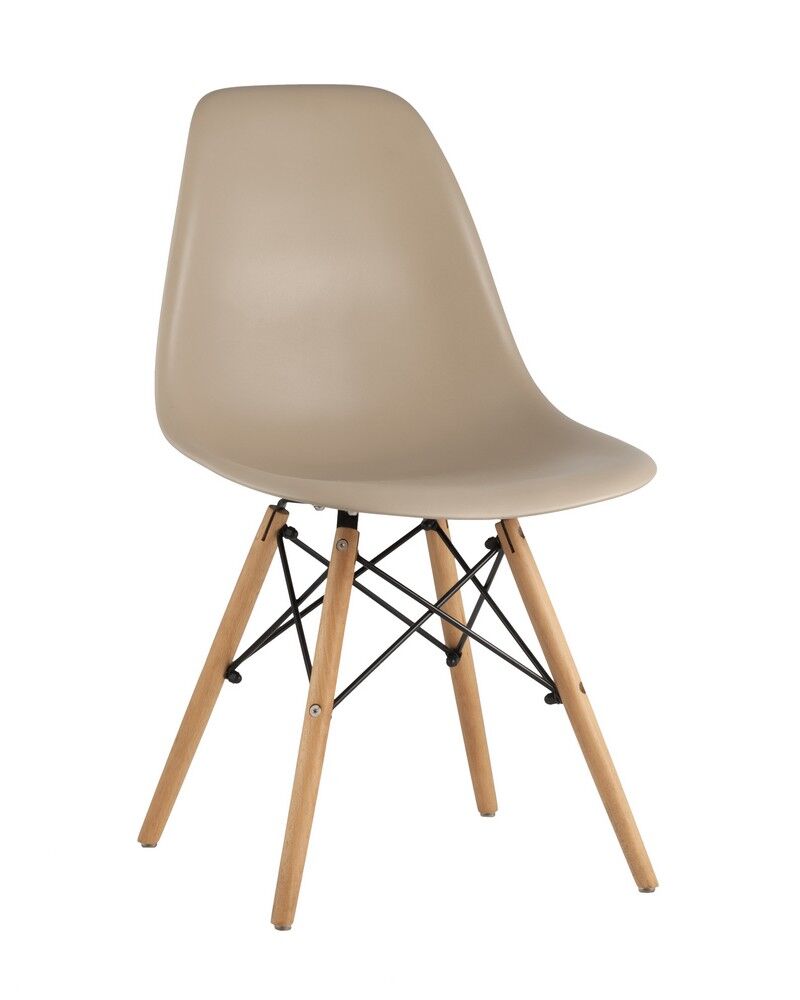 Стул Eames с жестким сиденьем (собранный каркас, продажа упаковкой 4 шт./уп )