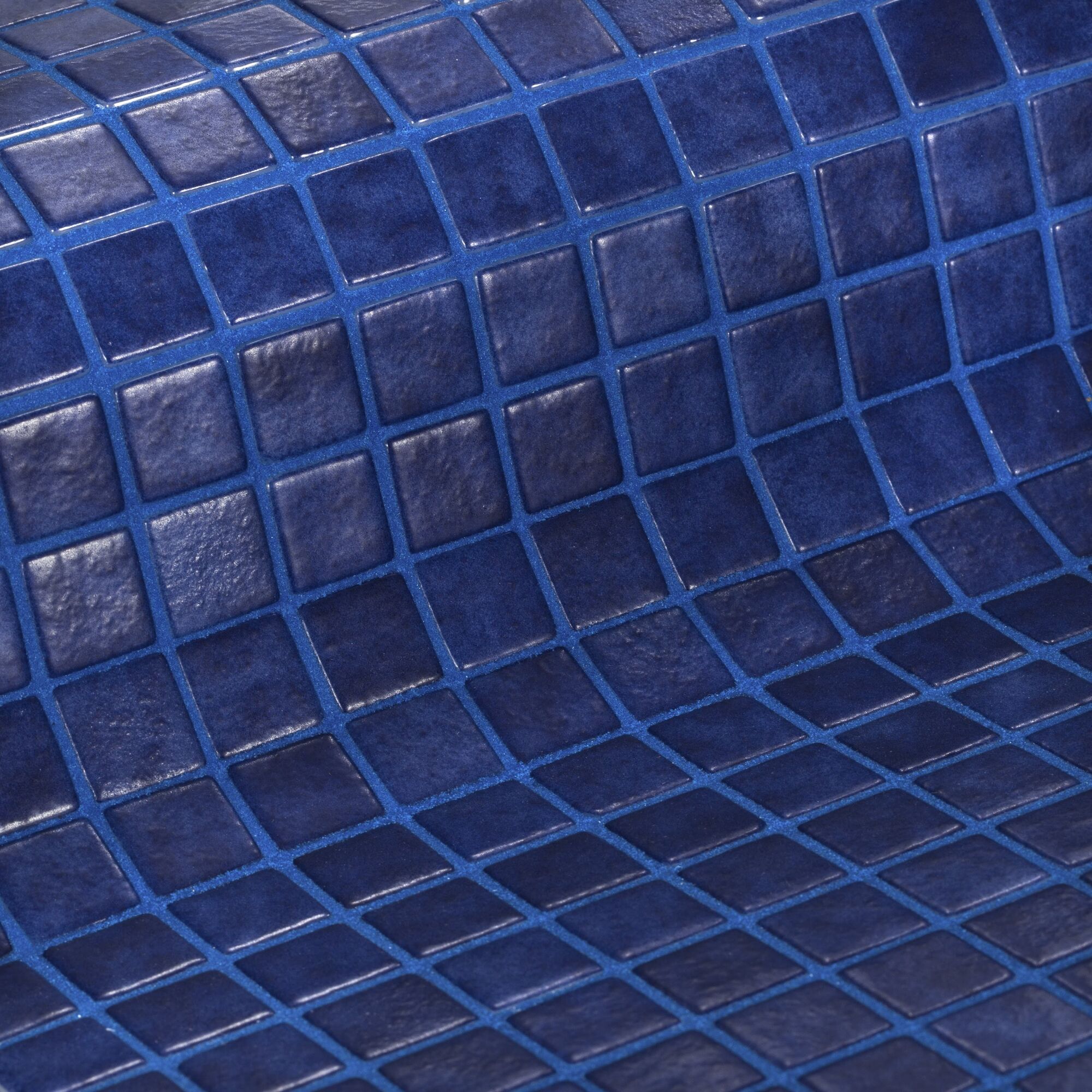 Мозаика стеклянная 2503 D Safe Steps Niebla EZARRI синяя противоскользящая
