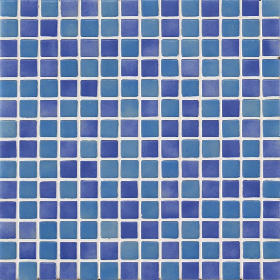 Мозаика стеклянная 25004 B MIX EZARRI синяя