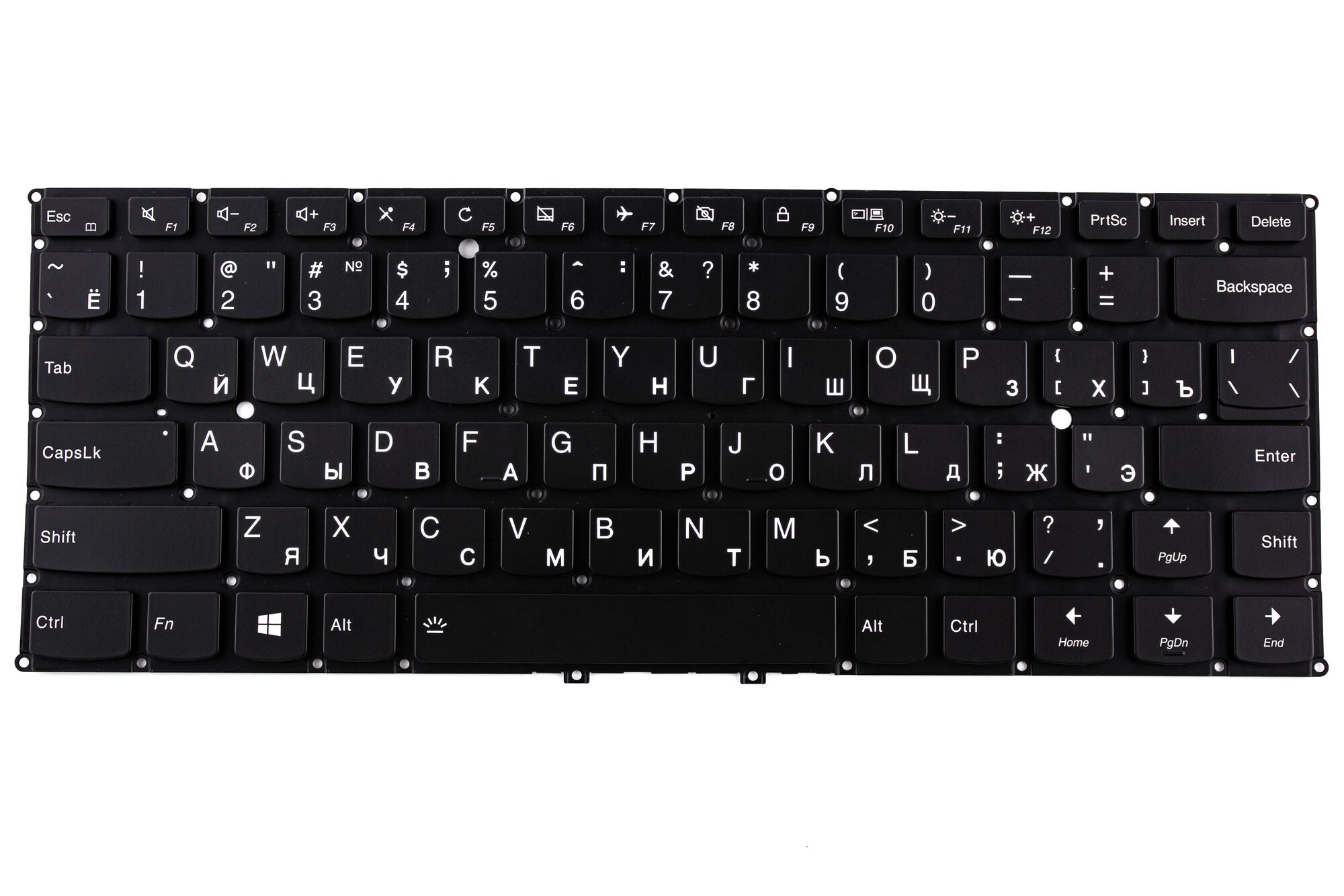 Клавиатура для ноутбука Lenovo Yoga 910-13IKB черная с подсветкой p/n: SN20L24310 V156020AS1