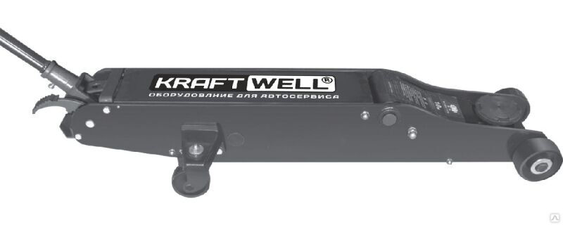 Домкрат гидравлический подкатной 10 т Kraftwell KRWFJ10