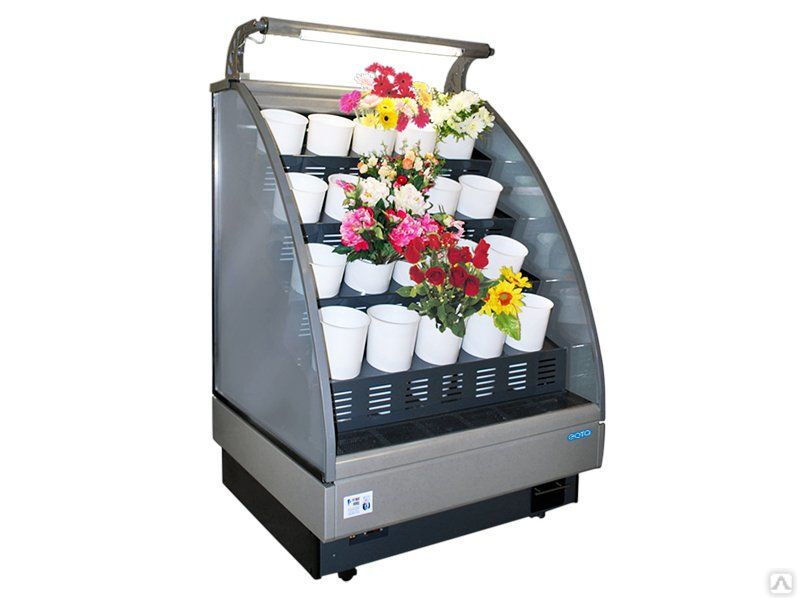 Горка холодильная для цветов СДв 1,0 Arona Fl (mini)