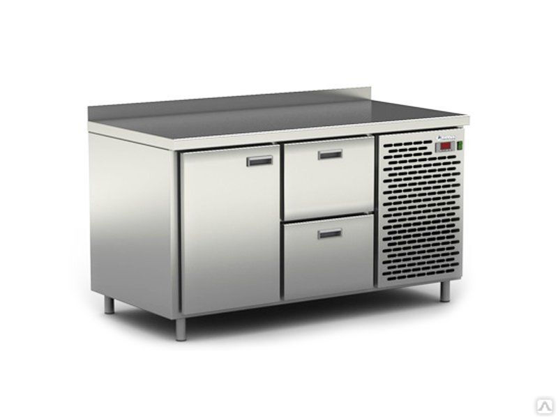 Холодильный стол СШC-2,1 GN-1400 (нержавейка)
