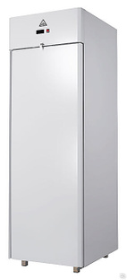 Шкаф морозильный (-18С) гастронормированный (GN2/1), с 1 глухой дверью, 5 полками-решётками, динамическим охлаждением, подсветкой, замком, из оцинкованной стали с белым полимерным покрытием, полный объем 700л. 