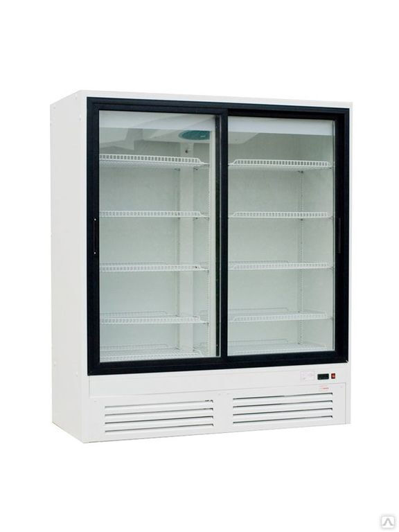 Шкаф холодильный ШВУП1ТУ-1,5К (В/Prm) со стеклянными дверьми
