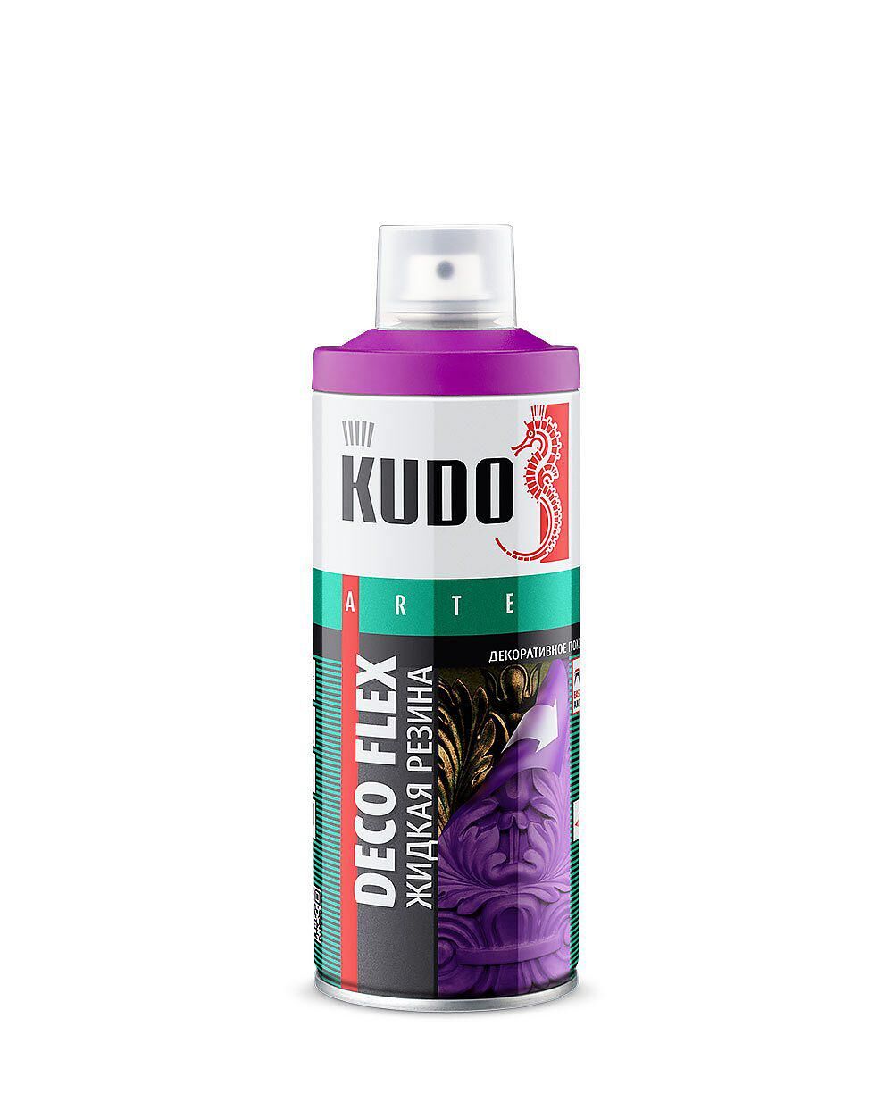 Жидкая резина KU-5304 KUDO /красная/ DEKO FLEX 520 мл $^^^