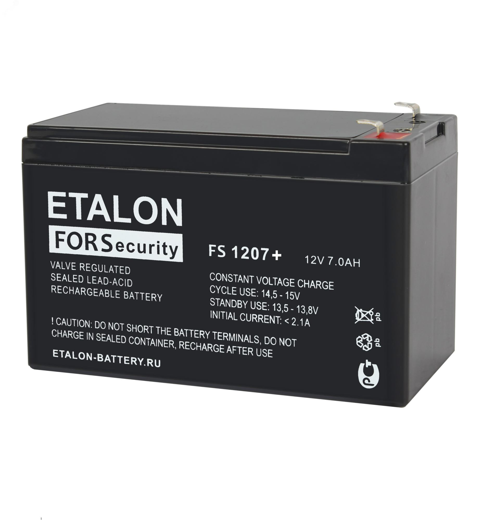 Аккумулятор Etalon fs 1207+