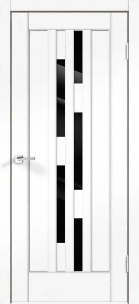 Velldoris межкомнатная дверь softtouch premier 8 со стеклом без притвора ясень белый структурный 600Х2000