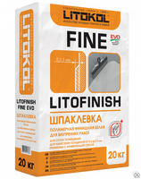 Шпаклевка Litokol Litofinish Fine evo мешок 20 кг