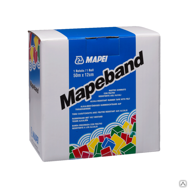 Гидроизоляционная прокладка Mapei Mapeband Gasket for Outlets 400х400 мм boxes 10 PC