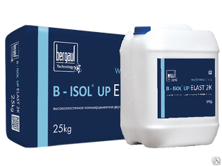 Гидроизоляционная смесь B-Isol Up Elast 2K жидкий компонент B канистра 10 л 