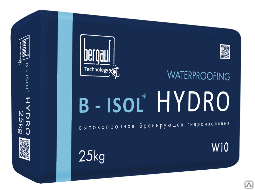 Гидроизоляционная смесь B-Isol Hydro мешок 25 кг