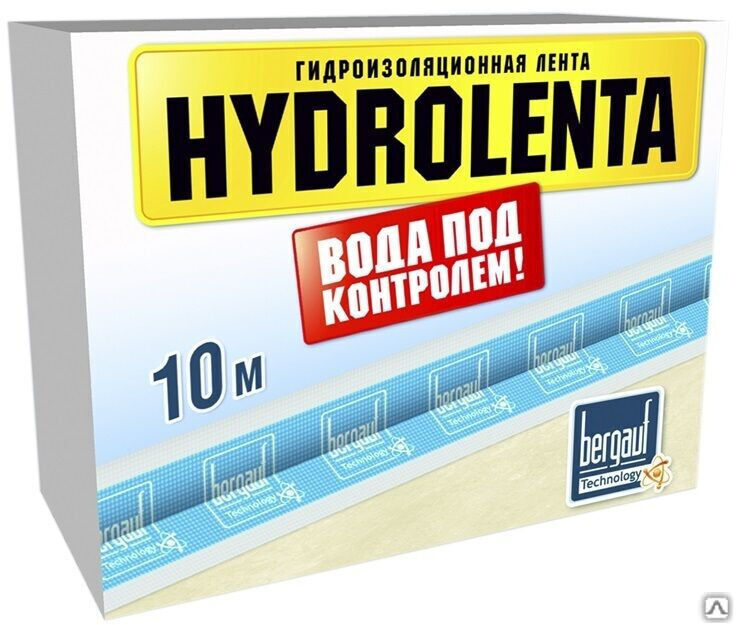 Гидроизоляционная лента Bergauf Hydrolenta 10 м