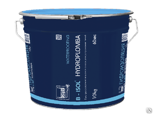 Гидроизоляционная смесь B-Isol Hydroplomba ведро 10 кг 