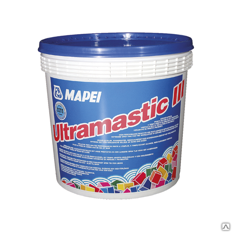 Плиточный клей Mapei Ultramastic 3 fust 12 кг канистра 12 кг