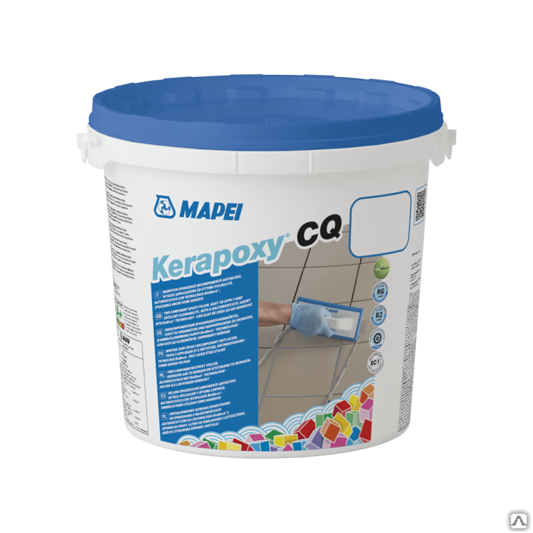 Эпоксидная затирка MAPEI Kerapoxy CQ N.113 gr.cem. Unit ведро 10 кг