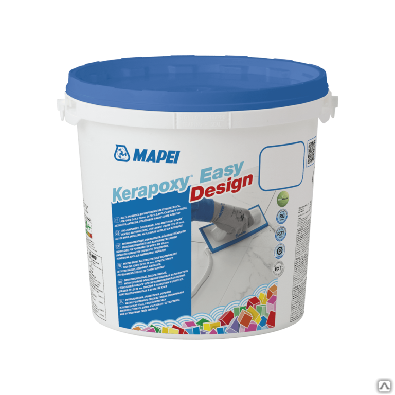 Эпоксидная затирка MAPEI Kerapoxy Easy Design 0131 Vanilla Units ведро 3 кг