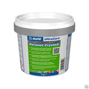 Очиститель для затирки MAPEI Ultracare keranet crystals boxes 4х5 кг канистра 5 кг 