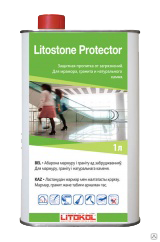 Очиститель для затирки Litokol litostone Protector флакон 1 л