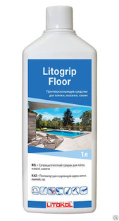 Очиститель для затирки Litokol Litogrip floor флакон 1 л 
