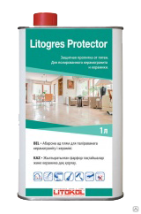 Очиститель для затирки Litokol Litogres Protector флакон 1 л