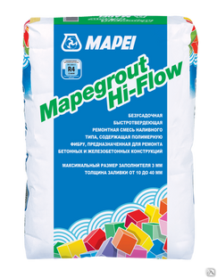 Ремонтная смесь Mapei Mapegrout Hi-Flow мешок 25 кг 