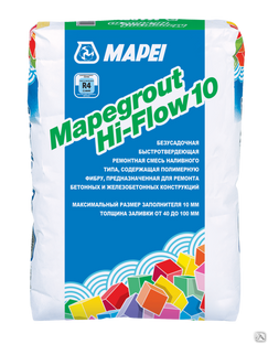 Ремонтная смесь Mapei Mapegrout Hi-Flow 10 мешок 25 кг 