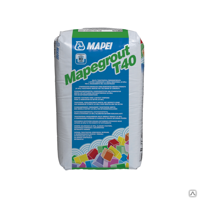 Ремонтная смесь Mapei Mapegrout T-40 мешок 25 кг
