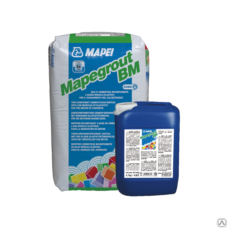 Ремонтная смесь Mapei Mapegrout BM /a sacchi мешок 25 кг