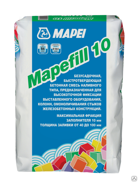 Анкеровочная смесь Mapei Mapefill 10 мешок 25 кг